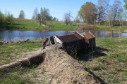 Церковь Тихвинской иконы Божией Матери, , Мартыново, урочище, Первомайский район, Ярославская область