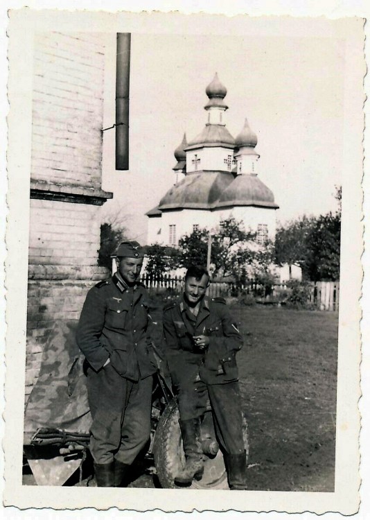 Синявка. Церковь Покрова Пресвятой Богородицы. архивная фотография, Фото 1941 г. с аукциона e-bay.de