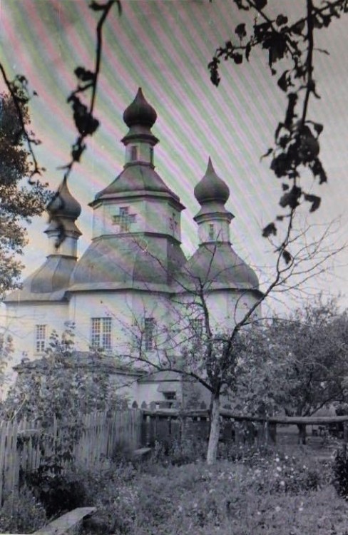 Церковь Покрова Пресвятой Богородицы, Синявка (Корюковский район, Украина, Черниговская область). архивная фотография, Фото 1941 г. с аукциона e-bay.de