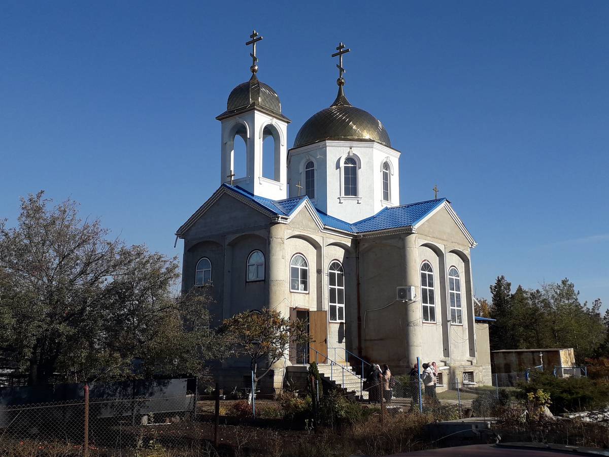 фасады. Церковь Иверской иконы Божией Матери, Луганск (Луганск, город, Украина, Луганская область)