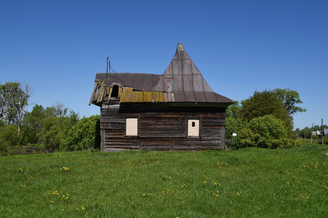 Часовня Иоанна Богослова, Климово (Старицкий район, Тверская область). фасады, Вид с юга