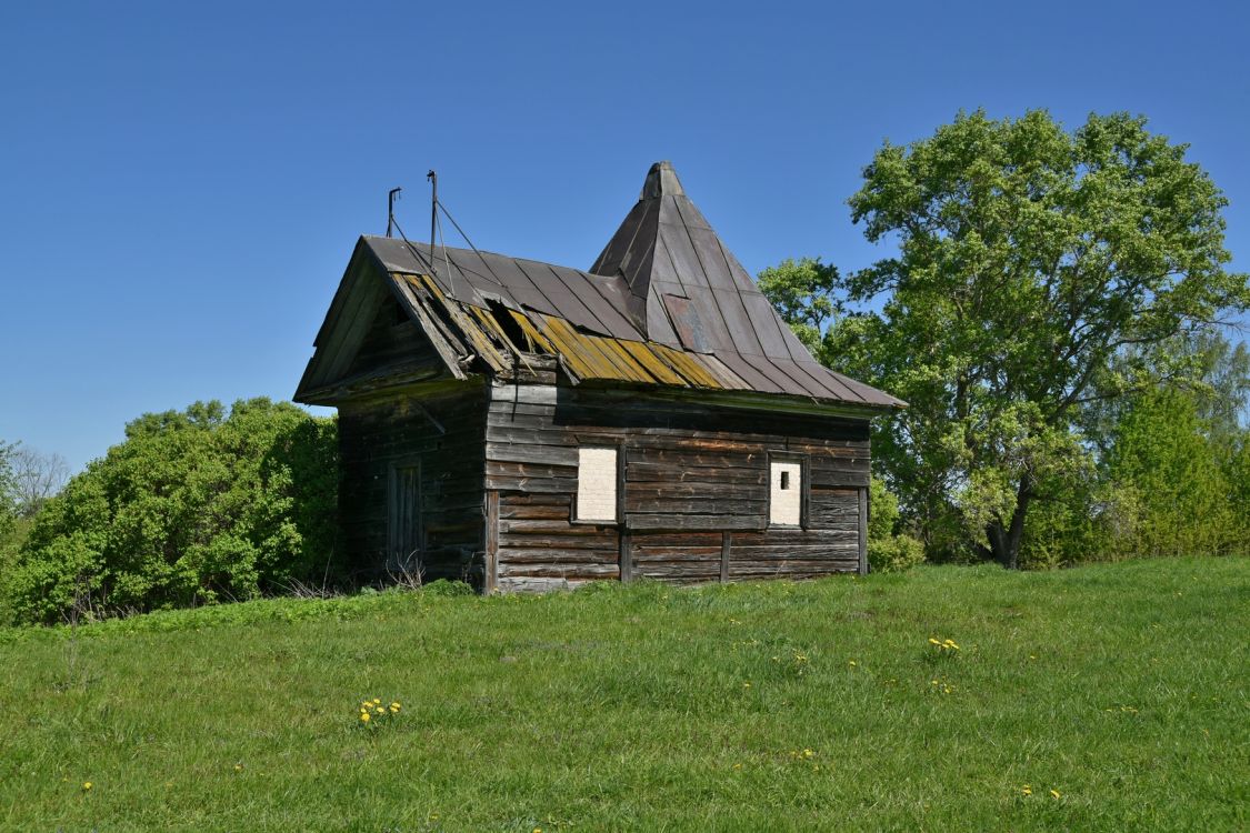 Климово. Часовня Иоанна Богослова. фасады, Вид с юго-запада