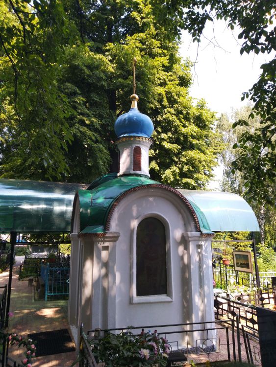 Часовня Тихвинской иконы Божией Матери на Никуличинском кладбище, Рязань (Рязань, город, Рязанская область). фасады