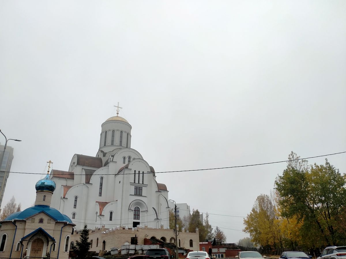 Церковь Василия Рязанского в Дашково-Песочне (строящаяся), Рязань (Рязань, город, Рязанская область). документальные фотографии