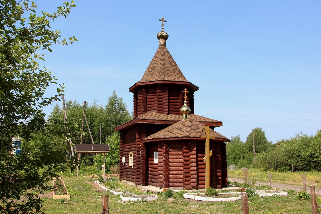 Часовня Димитрия Солунского, Дмитриевское (Краснобаковский район, Нижегородская область). фасады