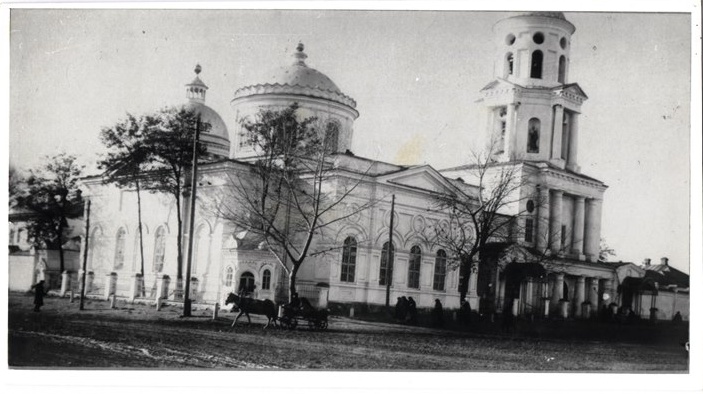 Белгород. Рождество-Богородицкий женский монастырь. Церковь Зачатия Анны. архивная фотография, Фотокопия из собрания Курского краеведческого музея (с сайта goskatalog.ru)