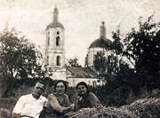 Церковь Покрова Пресвятой Богородицы, Фото 1930-х годов из семейного архива жительницы села<br>, Лебедянь, Лебедянский район, Липецкая область
