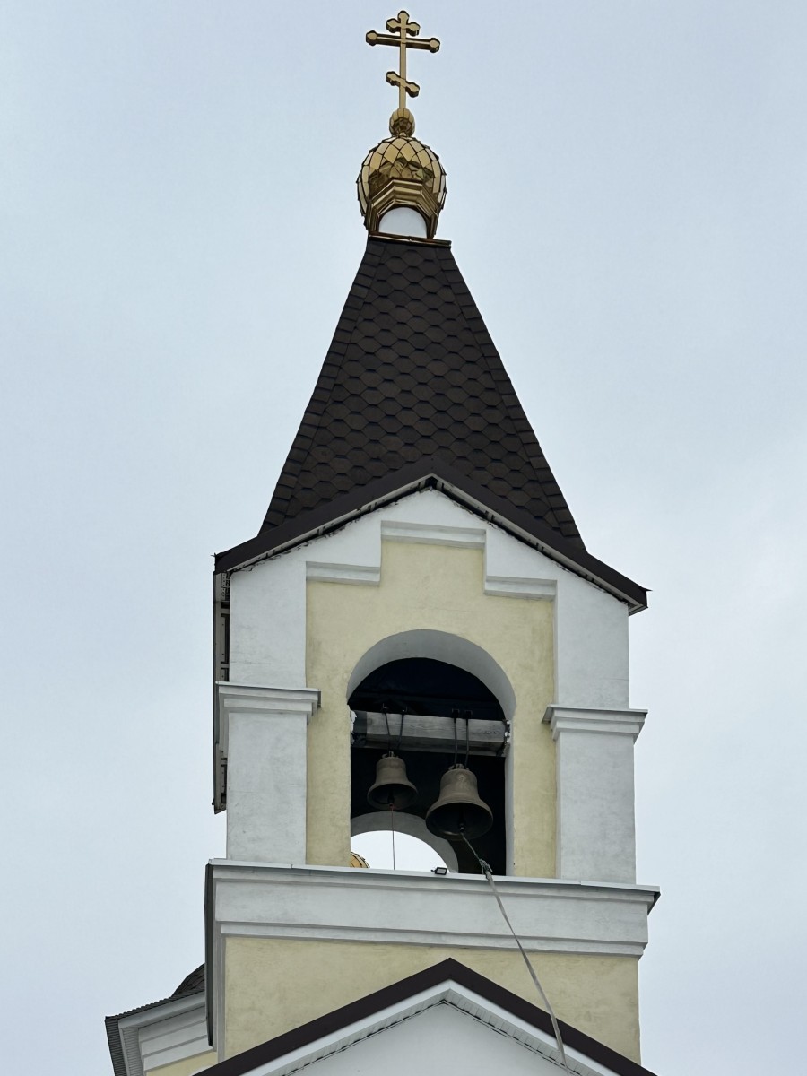 Церковь Луки (Войно-Ясенецкого) в Десятой Шахте, Липецк (Липецк, город, Липецкая область). архитектурные детали, Колокольня