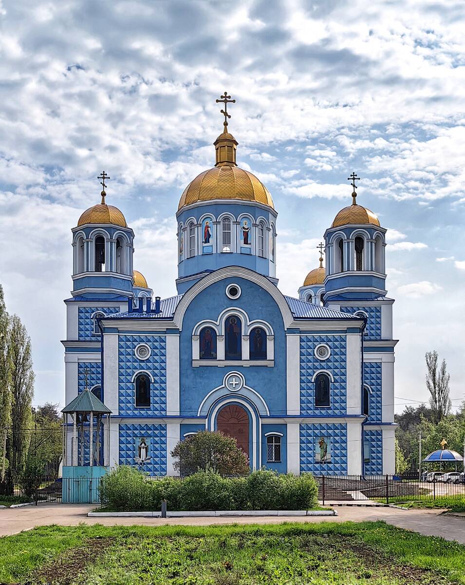 Церковь Покрова Пресвятой Богородицы в Новолипецке, Липецк (Липецк, город, Липецкая область). фасады