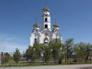 Церковь Варвары великомученицы, Вид с запада<br>, Пласт, Пластовский район, Челябинская область
