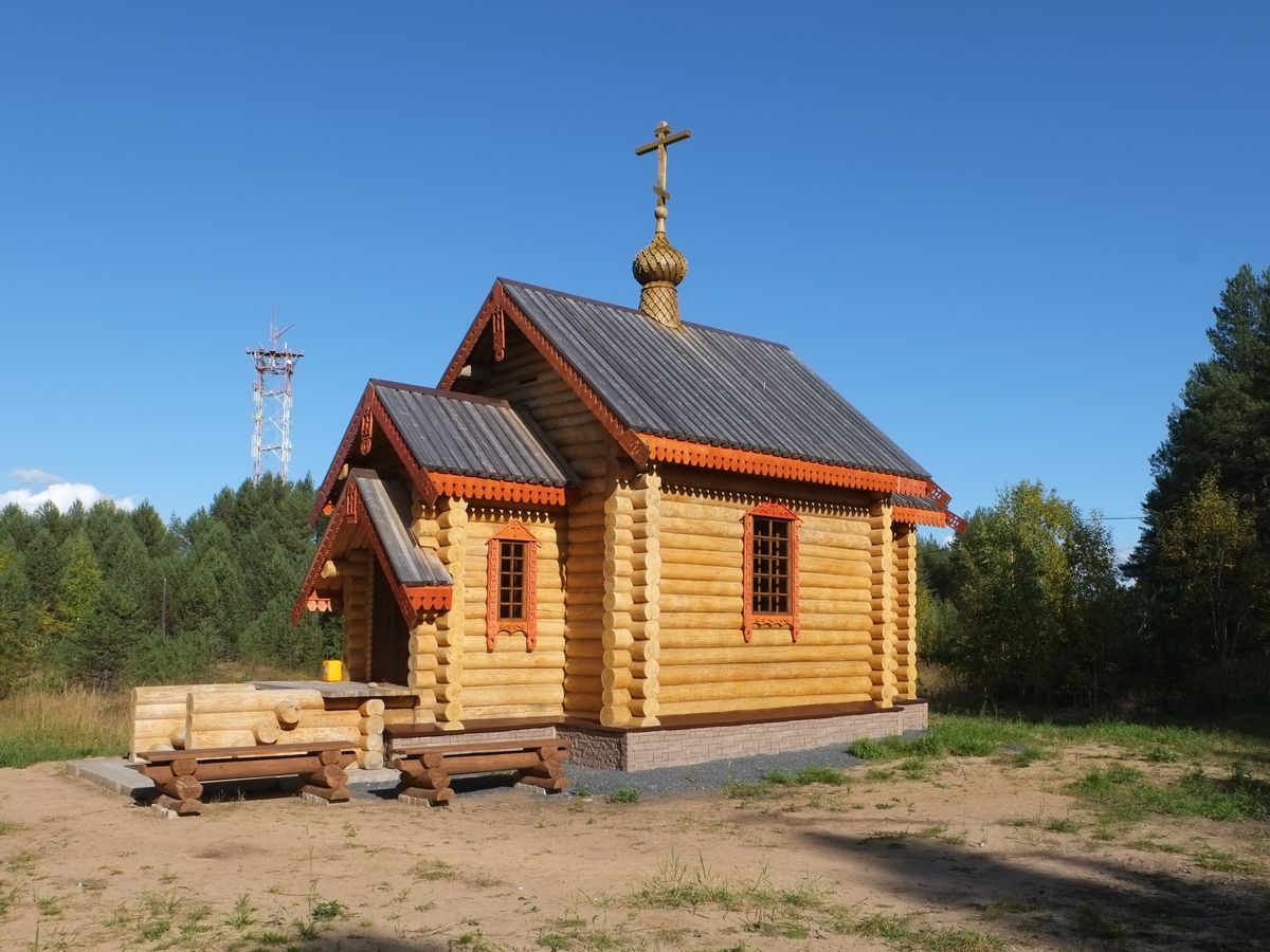 Неизвестная часовня, Игумновская (Верхнетоемский район, Архангельская область). фасады