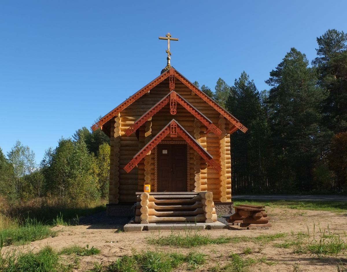 Неизвестная часовня, Игумновская (Верхнетоемский район, Архангельская область). фасады