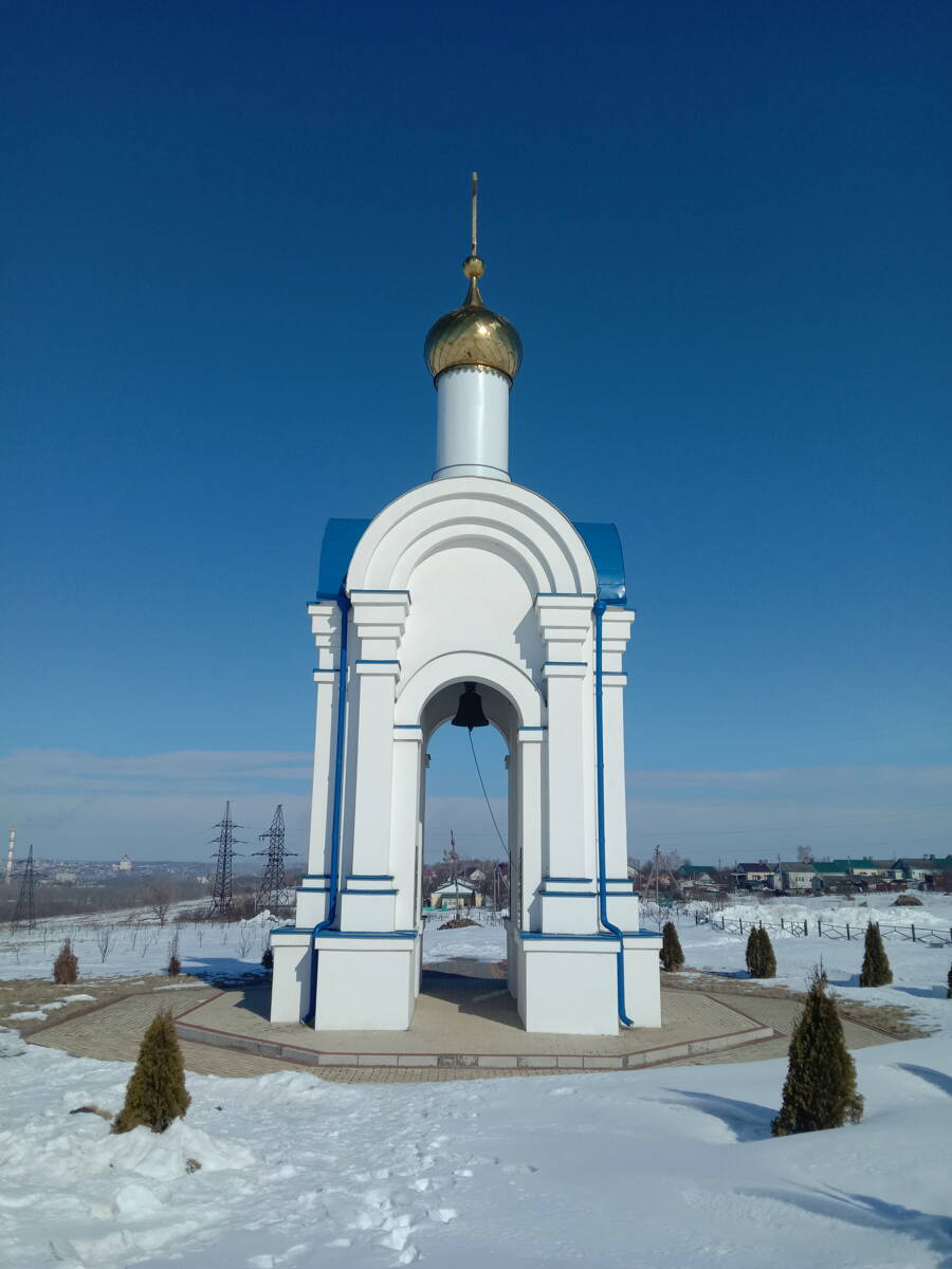 Казинка. Часовня Георгия Победоносца. фасады