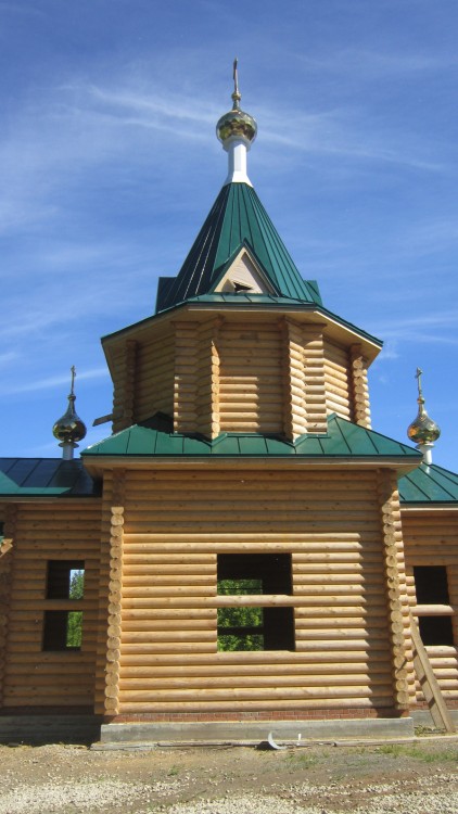 Церковь Семи отроков Эфесских на Южном кладбище, Пермь (Пермь, город, Пермский край). фасады, Храм-часовня Семи Отроков Ефесских на Южном кладбище г. Перми.