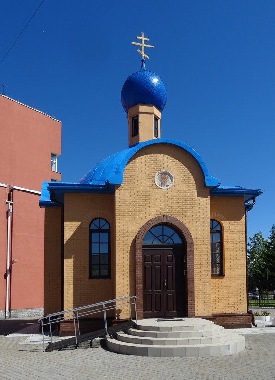 Церковь Николая Чудотворца при Учебном центре университета ГПС МЧС России, Фрунзенский район (Санкт-Петербург, г. Санкт-Петербург). фасады
