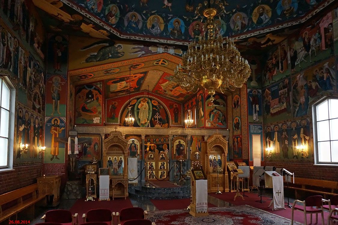 Церковь Преображения Господня, Каяани (Кайнуу, Финляндия). интерьер и убранство