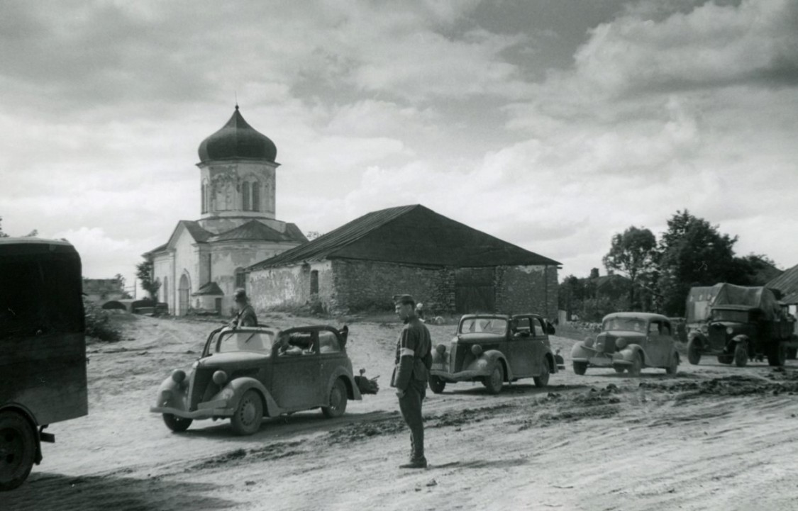 Церковь Александра Невского, Межиров (Жмеринский район, Украина, Винницкая область). архивная фотография, Фото 1941 г. с аукциона e-bay.de