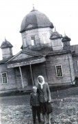 Церковь Василия Великого (старая), Фото 1970-х годов из архива прихода<br>, Шуклино, Фатежский район, Курская область