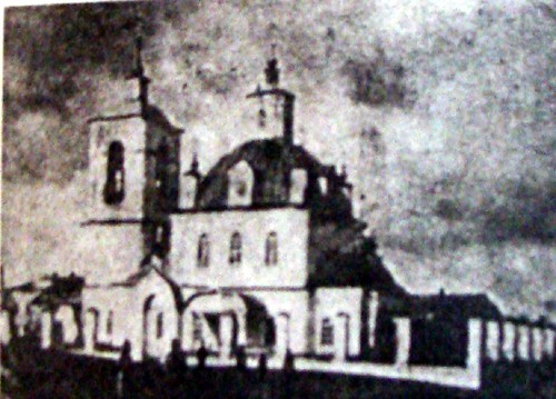 Церковь Рождества Христова, Усть-Уйское (Целинный район, Курганская область). архивная фотография, Старинное фото