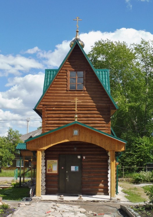 Двуреченск. Церковь Николая Чудотворца (новая). фасады, Западный фасад