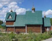 Церковь Николая Чудотворца (новая), Южный фасад<br>, Двуреченск, Сысертский район (Сысертский ГО и Арамильский ГО), Свердловская область