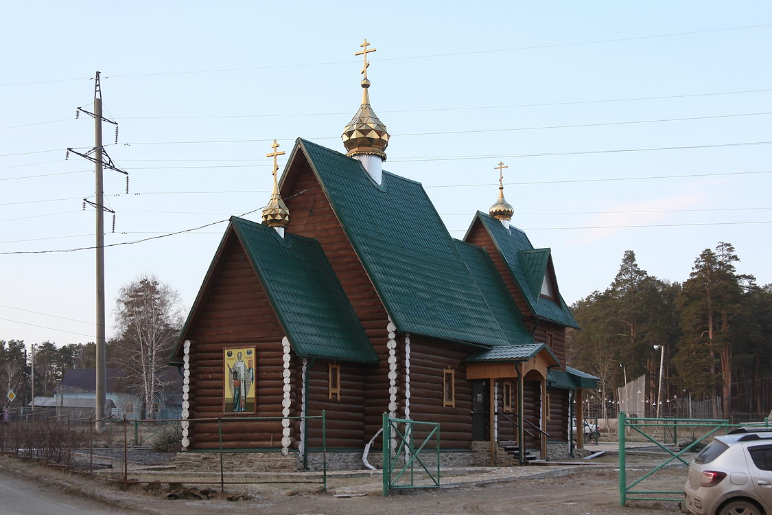 Двуреченск. Церковь Николая Чудотворца (новая). фасады, Вид с северо-востока