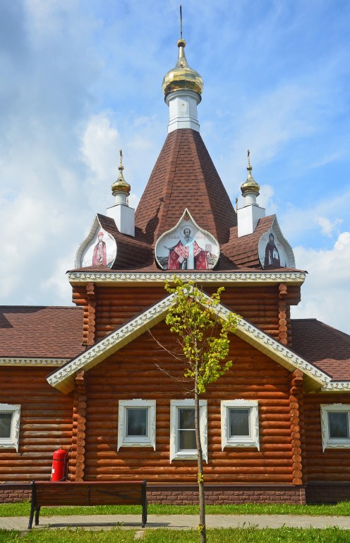 Церковь Георгия Победоносца, Парк Патриот (Одинцовский городской округ и ЗАТО Власиха, Краснознаменск, Московская область). фасады