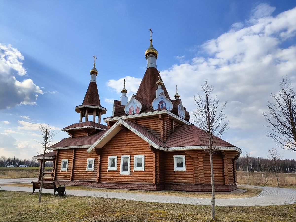Церковь Георгия Победоносца, Парк Патриот (Одинцовский городской округ и ЗАТО Власиха, Краснознаменск, Московская область). фасады