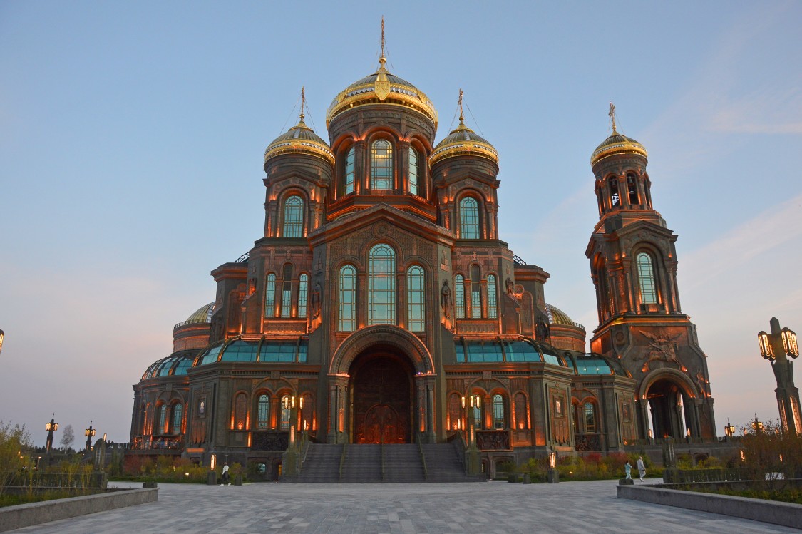 Церковь Воскресения Христова, Парк Патриот (Одинцовский городской округ и ЗАТО Власиха, Краснознаменск, Московская область). фасады