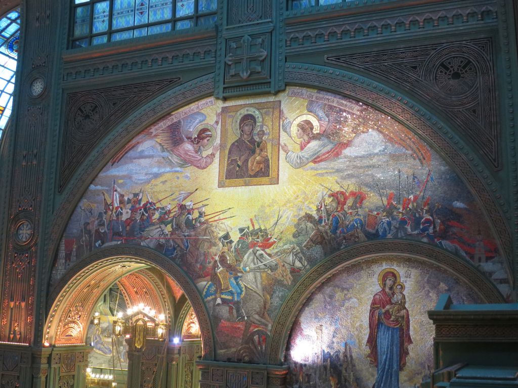 Церковь Воскресения Христова, Парк Патриот (Одинцовский городской округ и ЗАТО Власиха, Краснознаменск, Московская область). интерьер и убранство