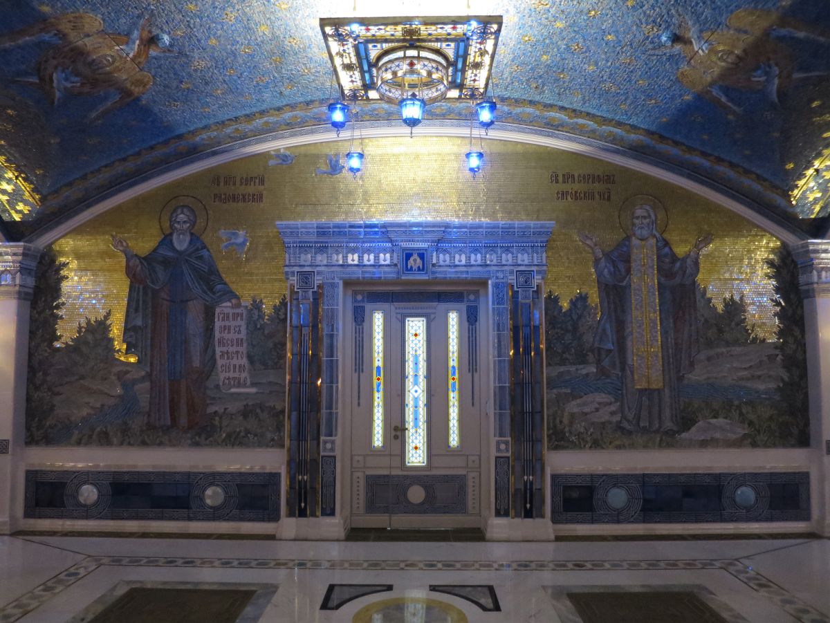Церковь Воскресения Христова, Парк Патриот (Одинцовский городской округ и ЗАТО Власиха, Краснознаменск, Московская область). интерьер и убранство, Интерьер нижнего храма