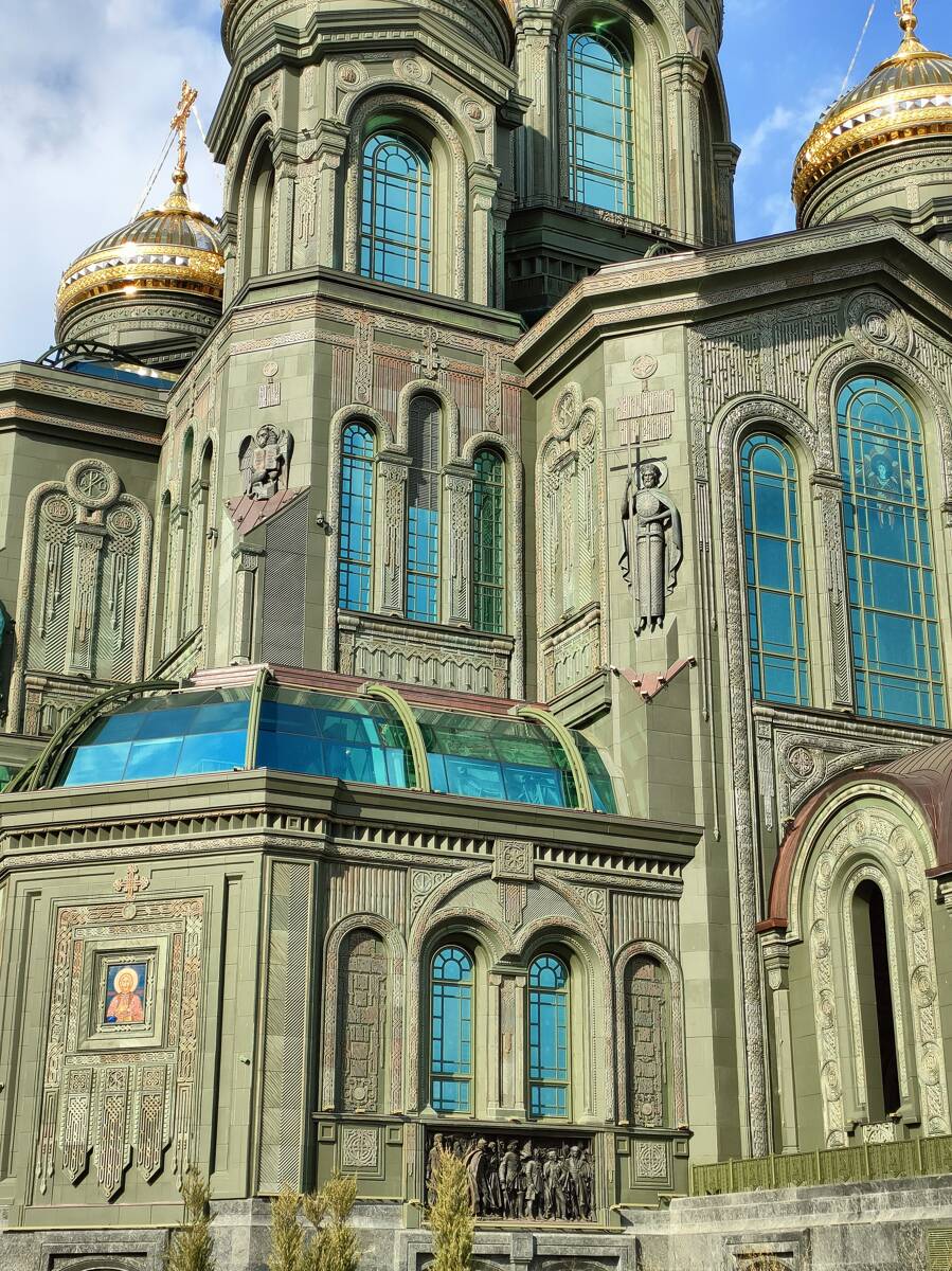 Церковь Воскресения Христова, Парк Патриот (Одинцовский городской округ и ЗАТО Власиха, Краснознаменск, Московская область). архитектурные детали