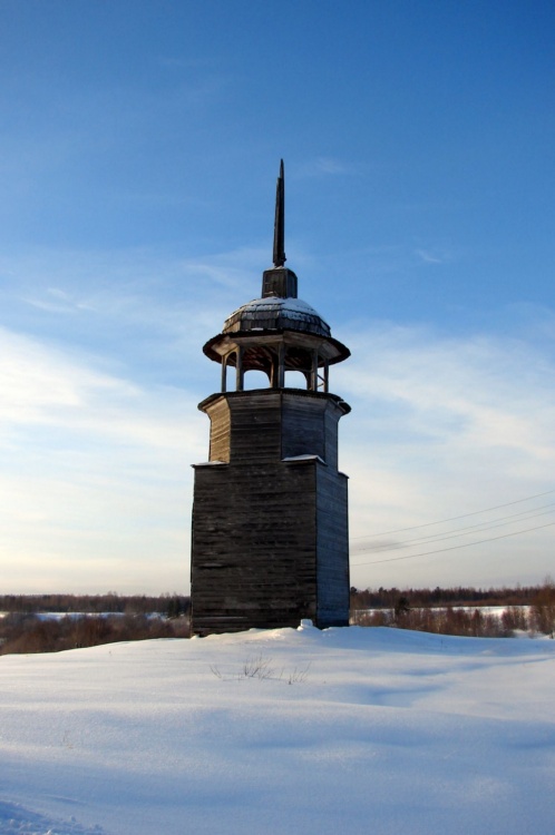 Колокольня Малошуйского погоста, Абрамовская (Малошуйка) (Онежский район, Архангельская область). фасады