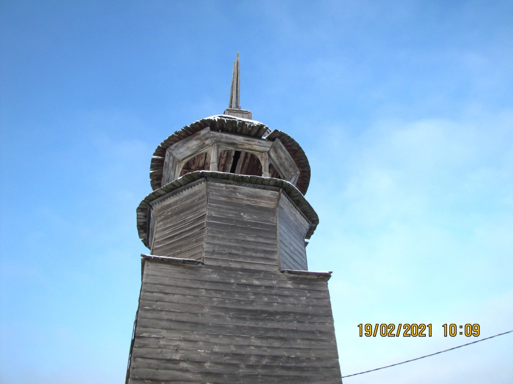 Колокольня Малошуйского погоста, Абрамовская (Малошуйка) (Онежский район, Архангельская область). архитектурные детали, Колокольня Малошуйского погоста.