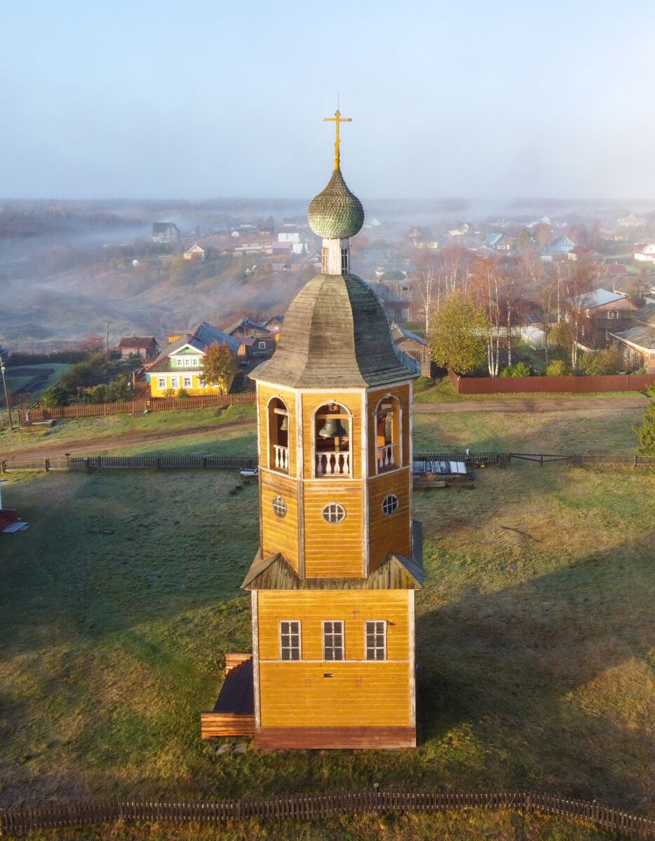 Колокольня Нёнокоцкого погоста, Нёнокса (Северодвинск, город, Архангельская область). фасады