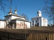 Великий Новгород. Храмовый комплекс бывшего Богородицкого Михалицкого монастыря