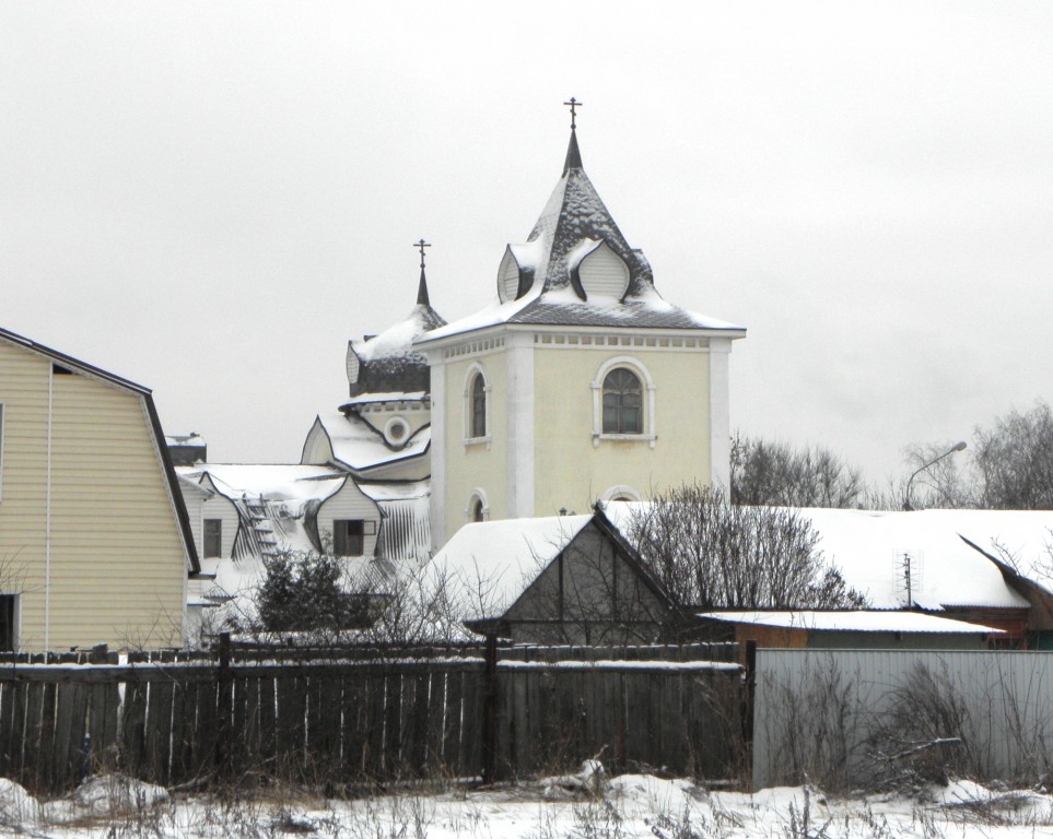 Новая Купавна. Церковь Ксении Петербургской. фасады