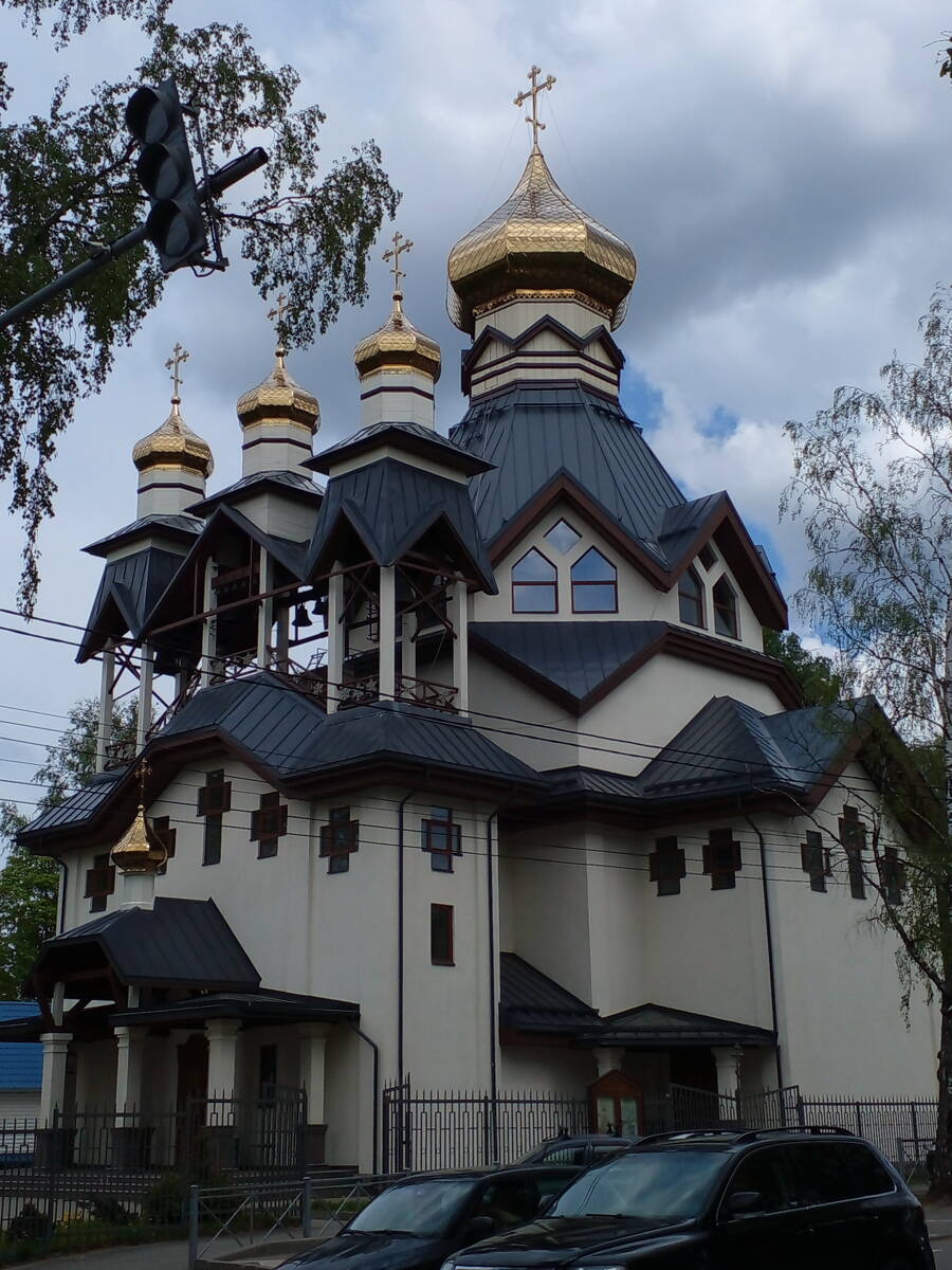 Церковь  Николая Чудотворца (новая), Рощино (Выборгский район, Ленинградская область). фасады