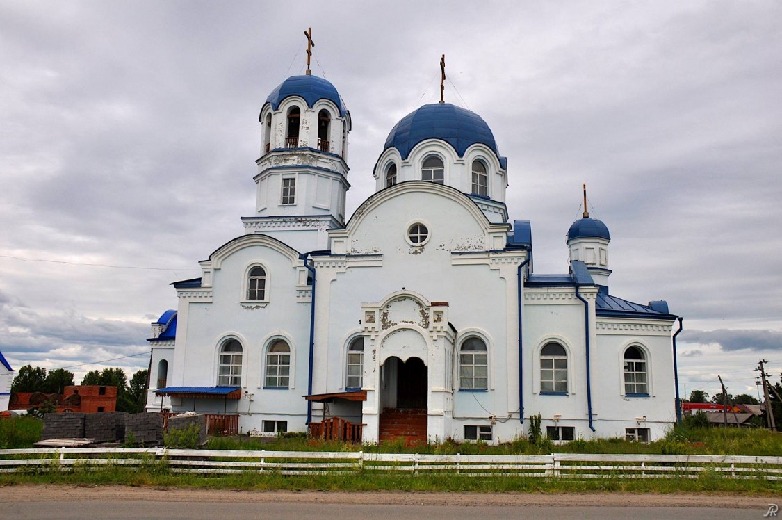 Церковь Рождества Христова, Подгорное (Чаинский район, Томская область). фасады