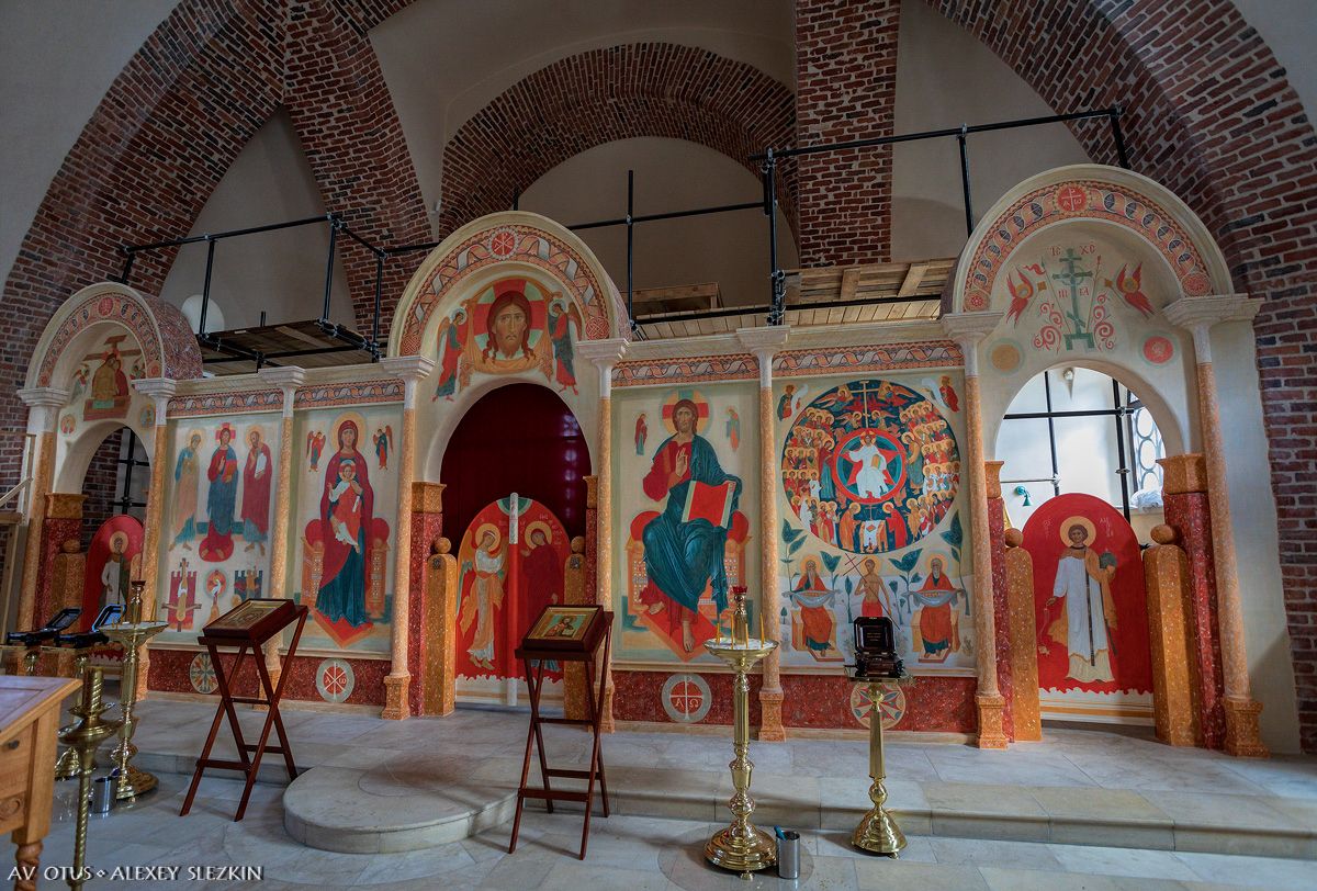 Церковь Всех Святых, Шаховская (Шаховской городской округ, Московская область). интерьер и убранство