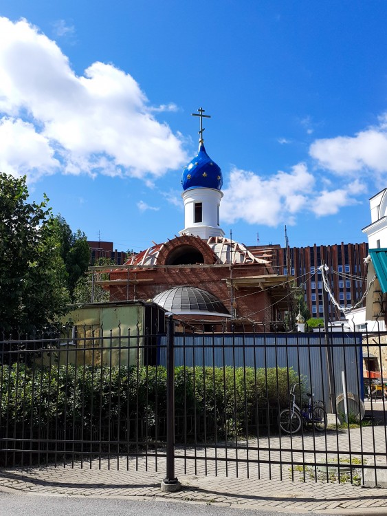 Церковь Иннокентия, митрополита Московского при Ленинградской областной больнице, Выборгский район (Санкт-Петербург, г. Санкт-Петербург). документальные фотографии