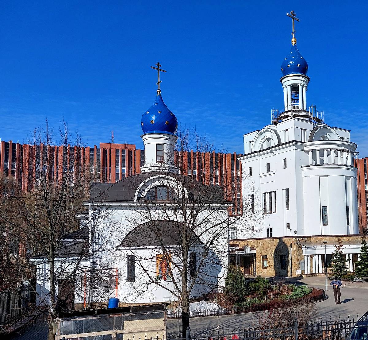 фасады. Церковь Иннокентия, митрополита Московского при Ленинградской областной больнице, Выборгский район (Санкт-Петербург, г. Санкт-Петербург)