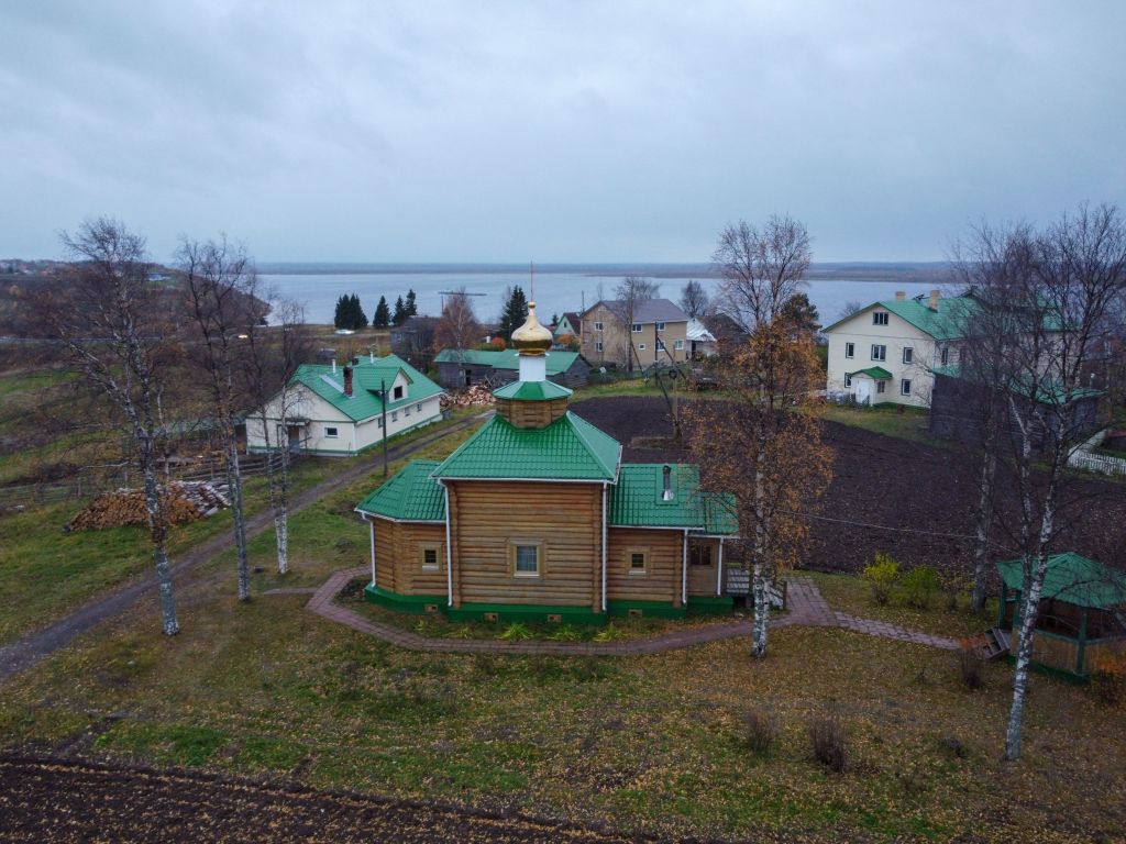 Иоанно-Богословский монастырь. Церковь Новомучеников и исповедников Церкви Русской, Ершовка (Приморский район, Архангельская область). фасады