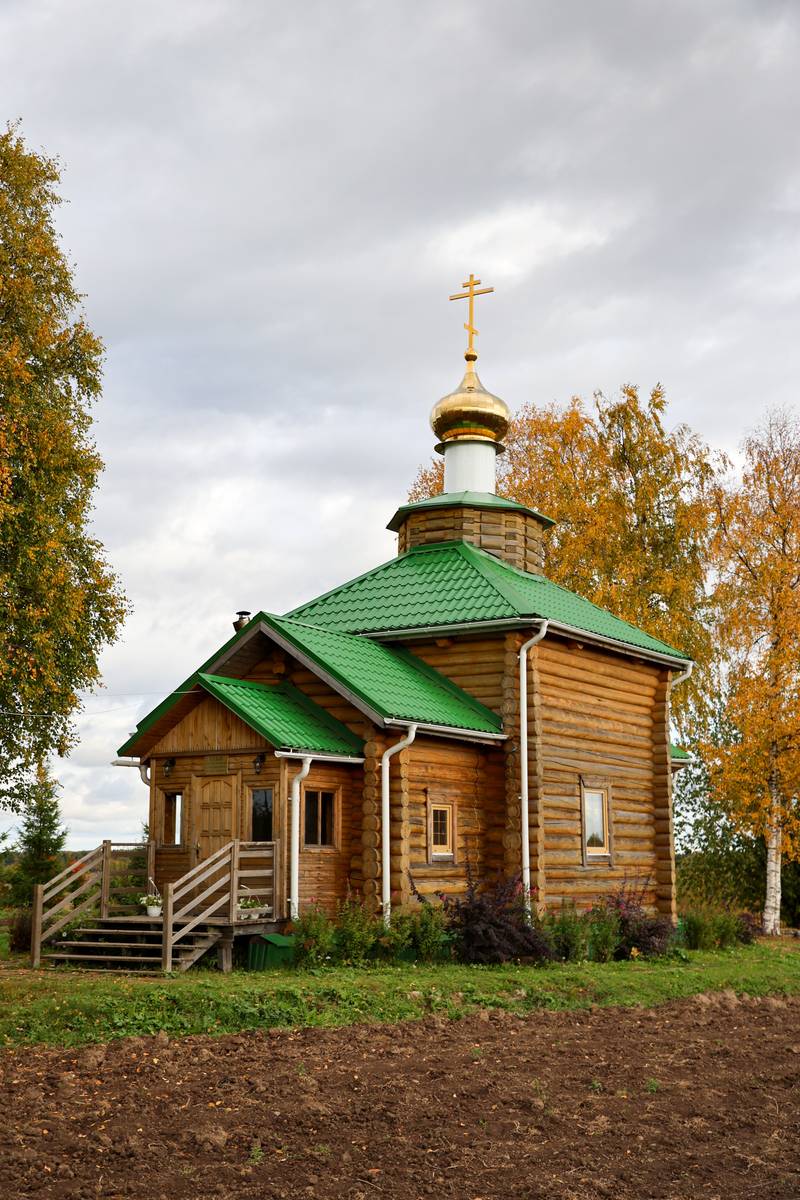 Иоанно-Богословский монастырь. Церковь Новомучеников и исповедников Церкви Русской, Ершовка (Приморский район, Архангельская область). фасады