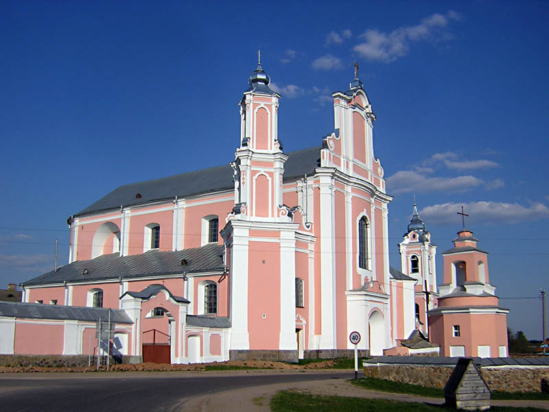 Боруны. Церковь Покрова Пресвятой Богородицы. фасады