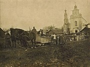 Церковь Покрова Пресвятой Богородицы, Почтовая фотооткрытка 1916 г.<br>, Боруны, Ошмянский район, Беларусь, Гродненская область