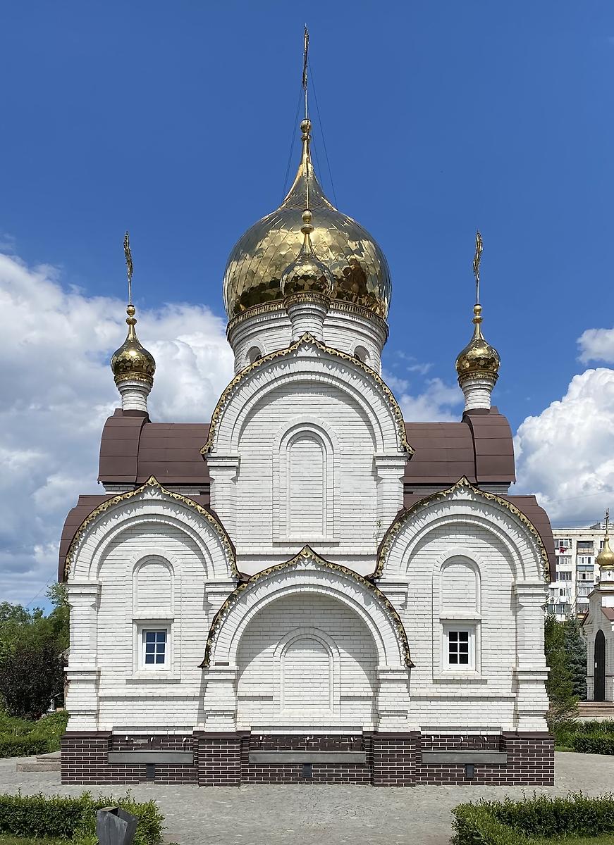 Юго-западный фасад, фасады. Водосвятная часовня при соборе Казанской иконы Божией Матери, Оренбург (Оренбург, город, Оренбургская область)