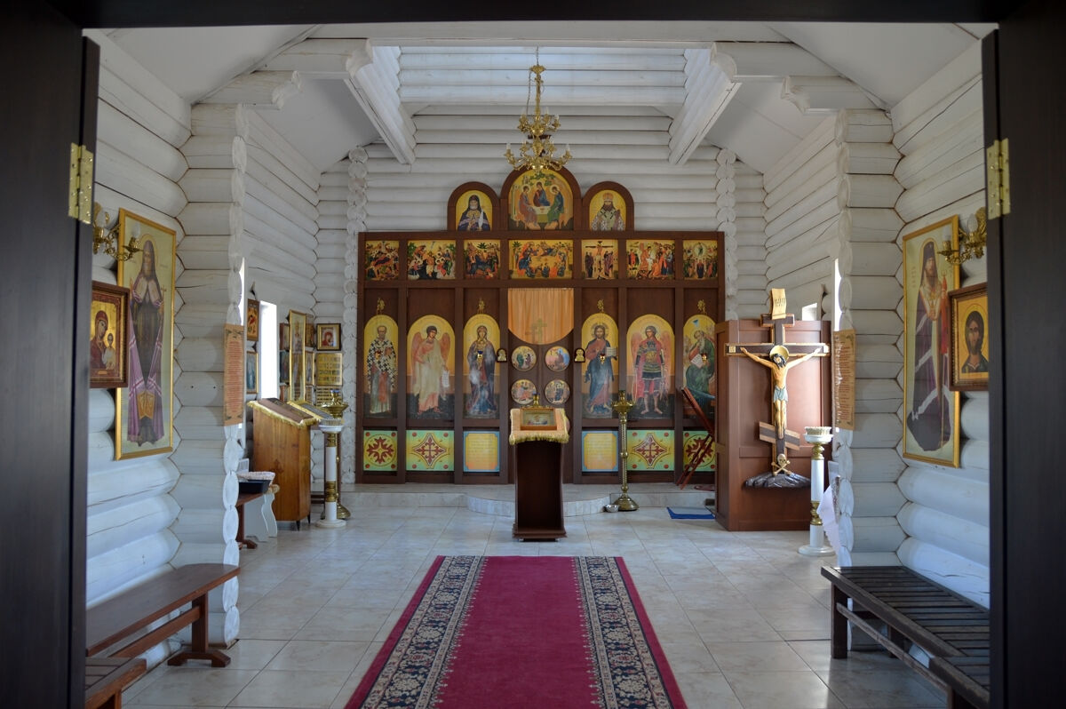 Церковь Иоанна Богослова (новая), Кучугуры (Нижнедевицкий район, Воронежская область). интерьер и убранство