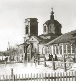 Оренбург. Церковь Казанской иконы Божией Матери в Бёрдах (старая)