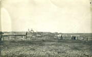 Церковь Михаила Архангела (старая), Фото 1926 года из фондов Ямало-Ненецкого окружного музейно-выставочного комплекса имени И.С. Шемановского. Автор Владимир Петрович Евладов<br>, Мужи, Шурышкарский район, Ямало-Ненецкий автономный округ